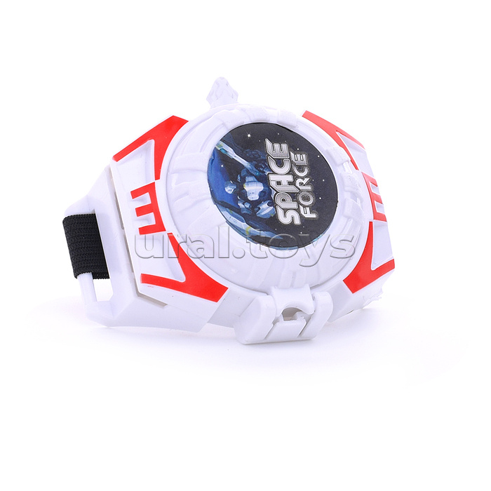 Набор оружия 836-12 "Планетный патруль" (свет, звук) на батарейках, в коробке