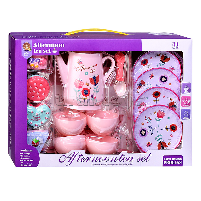 Набор посуды "Чайный сервиз" (18 предметов) в коробке