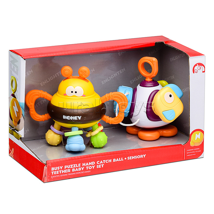 Набор игрушек "Веселая игра" в коробке Набор игрушек "Веселая игра" в коробке