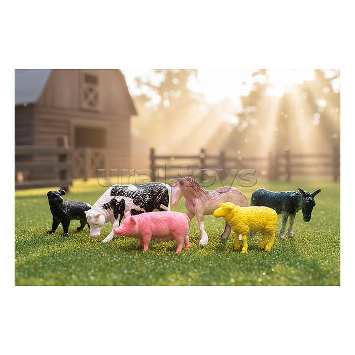 Набор животных "Happy Farm-5" в пакете