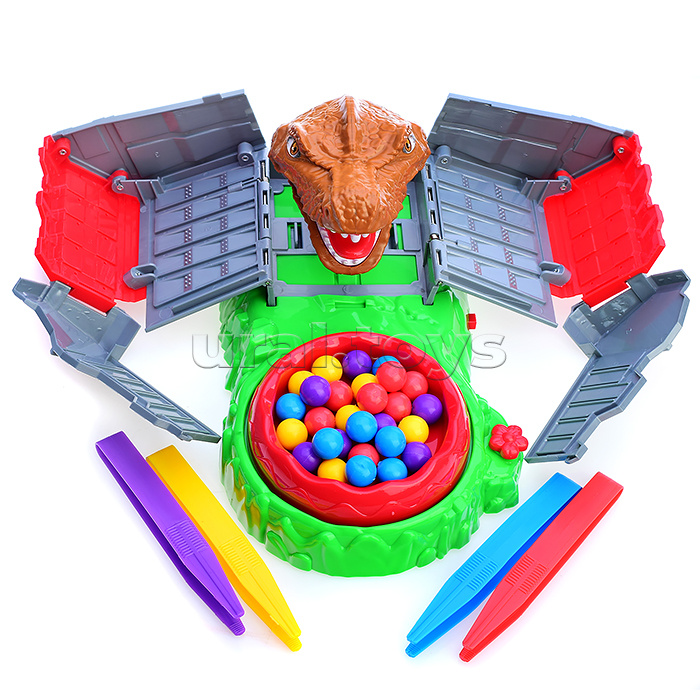 Настольная игра "Осторожно, динозавр" в коробке