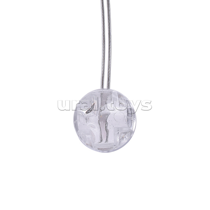 Электрогирлянда интерьерная "Шарики", цвет белый теплый