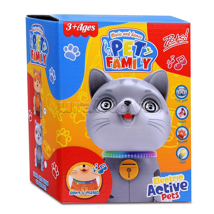 Развивающая игрушка "Кошка" в коробке