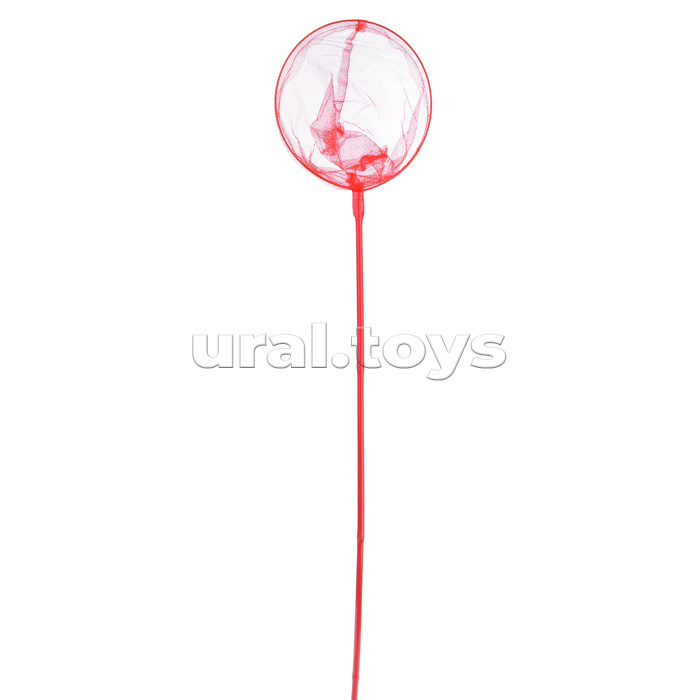 Сачок (ручка бамбук, цвет в ассортименте) (90/23 см.)