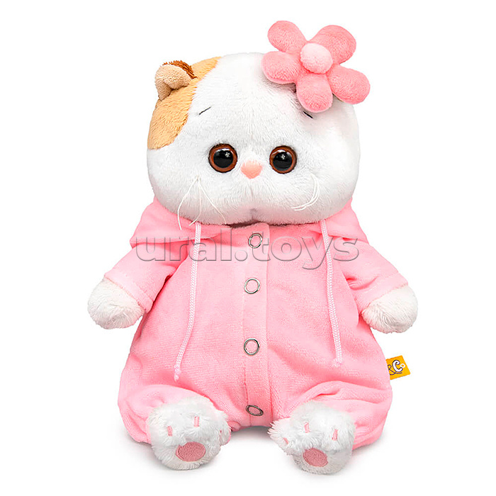 Кошечка Ли-Ли baby в комбинезоне и с цветочком