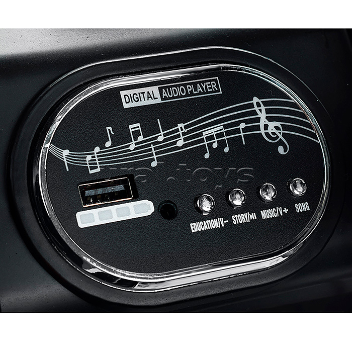 Детский электроквадроцикл ROCKET, 2 мотора по 20 Вт, белый