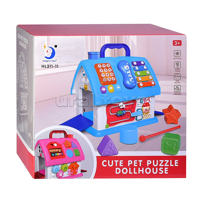 Развивающая игрушка "Домик" в коробке