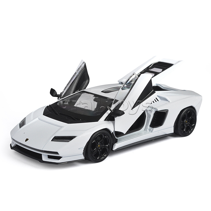 Машинка 1:24 Lamborghini Countach LPI 800-4, белый