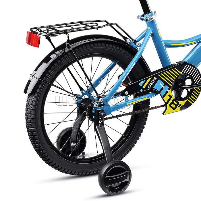Велосипед 18" Rocket Gem, цвет голубой