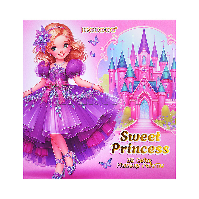 Косметика детская "Сладкая принцесса" (палетка теней)