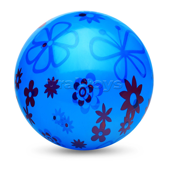 Мяч надувной PVC "Бабочка" 22,5 см., 60 гр. (цвет микс)