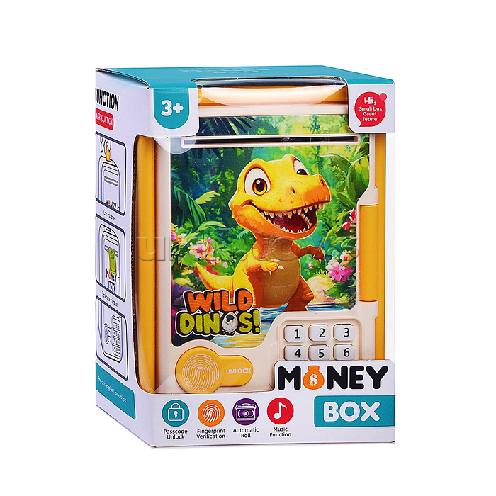 Копилка "Весёлые монетки" в коробке
