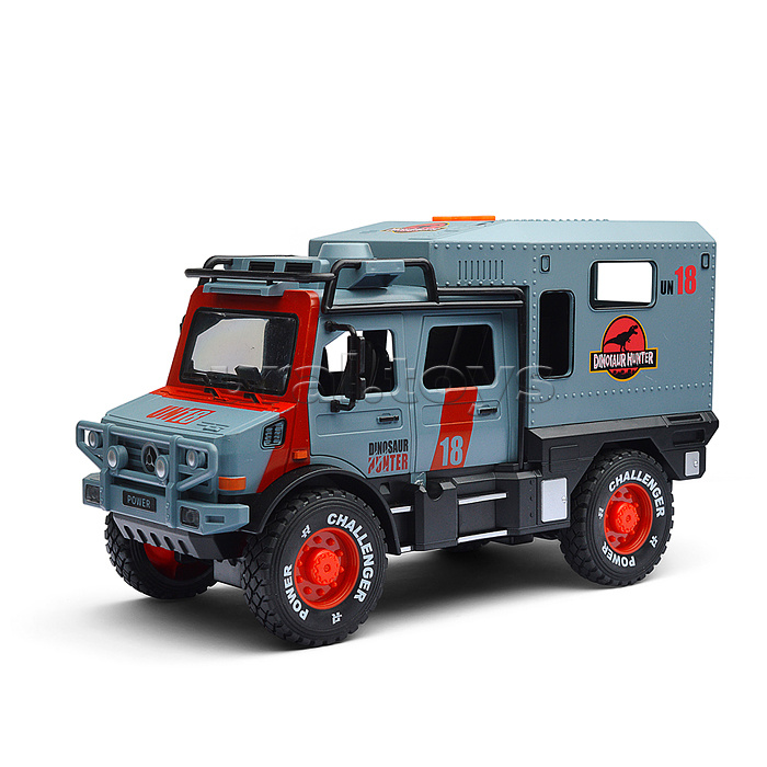 Машина "Dinosaurs hunter" (свет, звук) в коробке