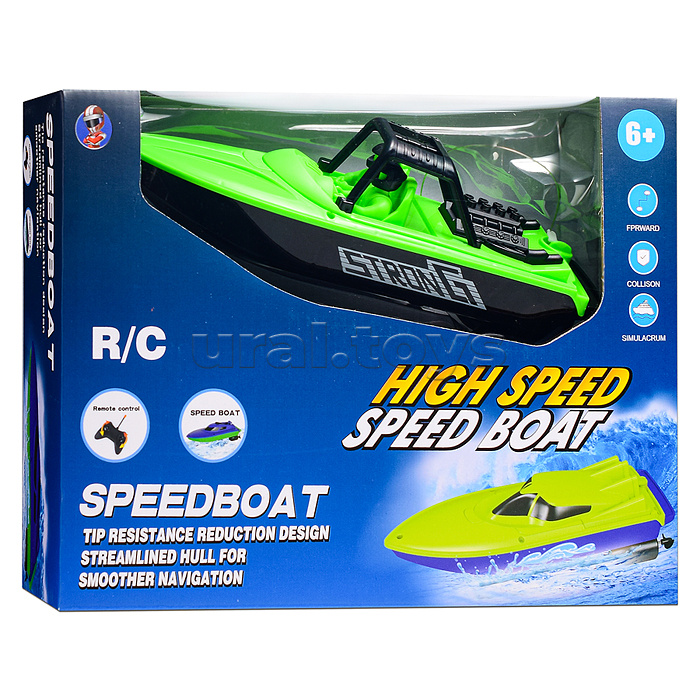 Катер "Грация" р/у, 27MHz, в коробке
