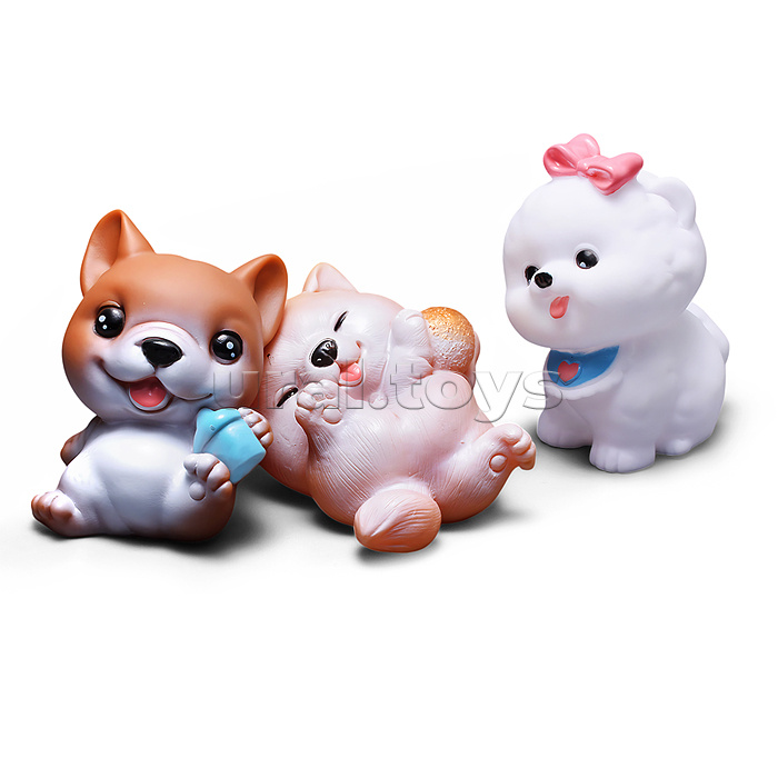 Набор игрушек для купания "Милые животные" в пакете