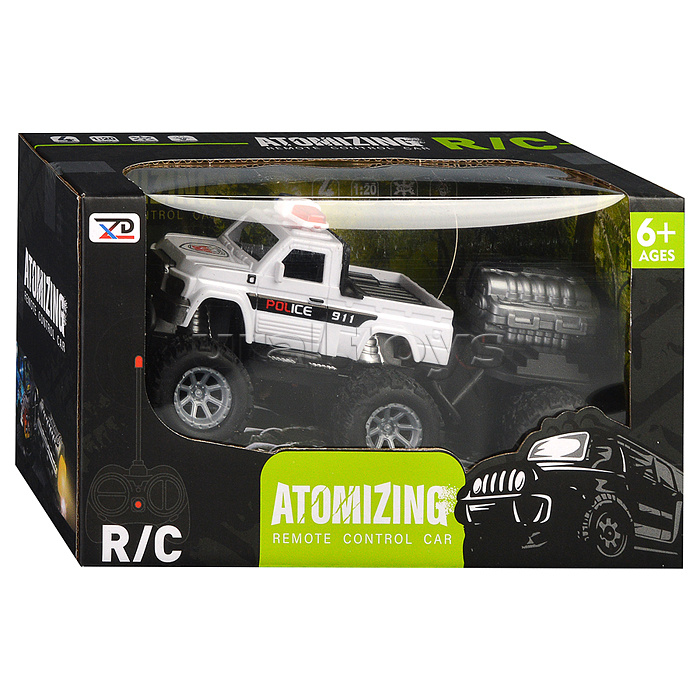 Машина "Atomizing-3" р/у, 27 MHz, 1:20, в коробке