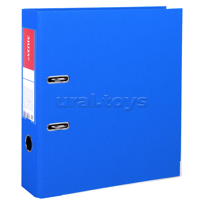 Папка с арочным механизмом A4 75 мм PP двусторонний разобранная, металлическая окантовка, запечатка форзаца, наварной карман с этикеткой, голубая Папка с арочным механизмом A4 75 мм PP двусторонний разобранная, металлическая окантовка, запечатка форзаца, наварной карман с этикеткой, голубая