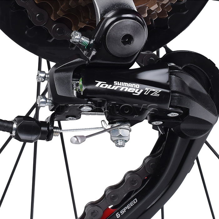 Велосипед 24" Rocket Ranon 24, цвет красный, размер 11"