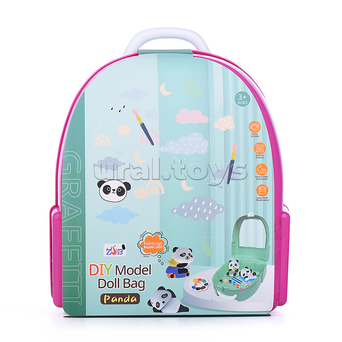 Набор творческая мастерская "Пандочки" в коробке