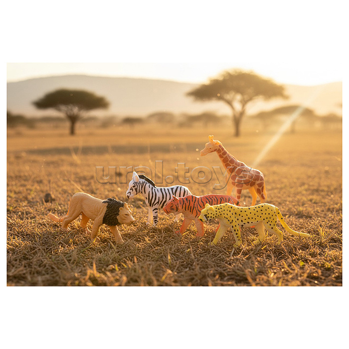 Набор животных "Животные мира" в пакете