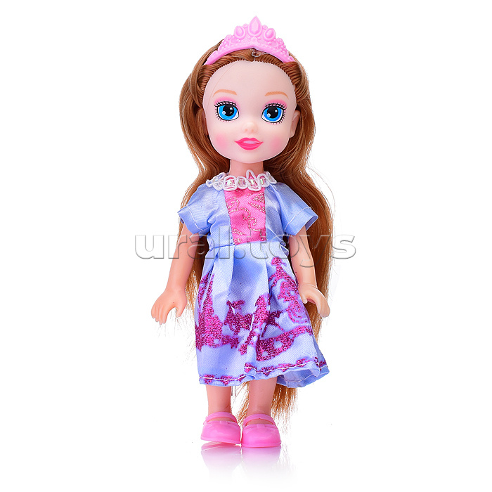 Кукла с лошадкой-единорогом, в коробке