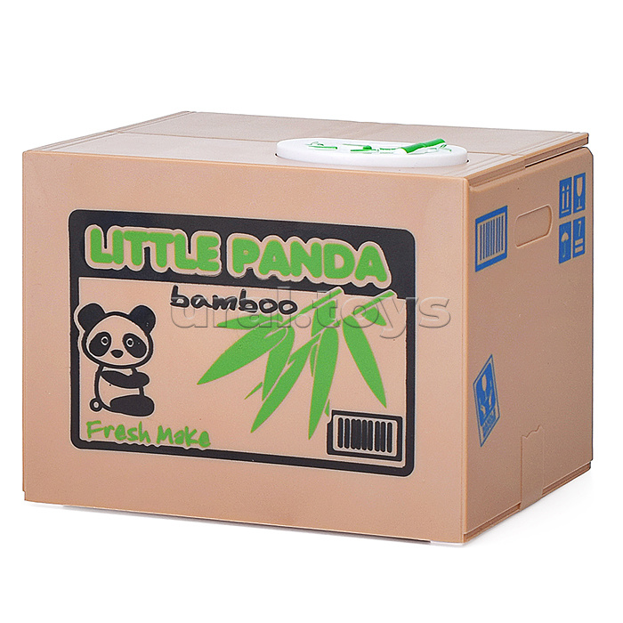 Копилка "Панда-воришка" в коробке