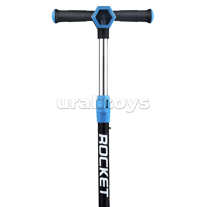 Самокат 3-х колесный ROCKET, синий