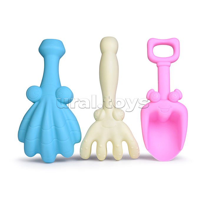 Набор для игры в песке "Морской" в сетке