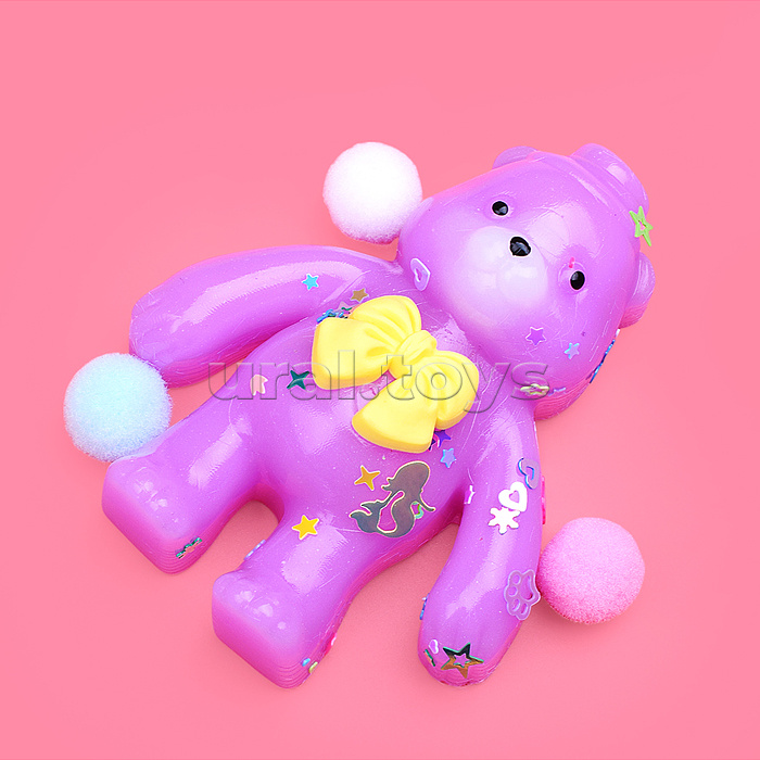 Игрушка-антистресс "Мишка в шляпе"