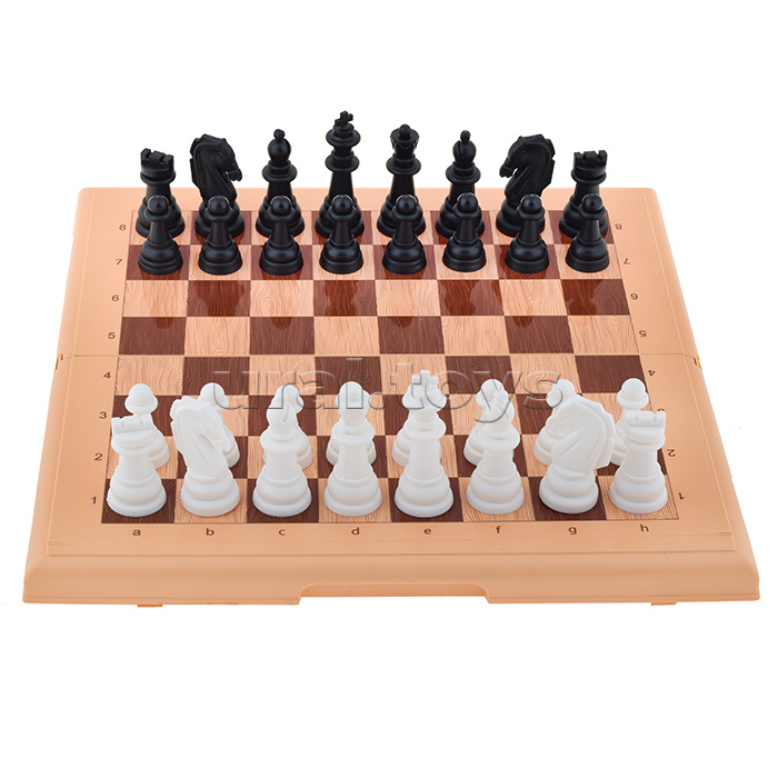 Игра настольная "Шахматы" (бол, беж)