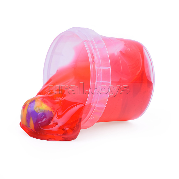 Слайм "Стекло" 90 гр красный Мяч-Прыгун