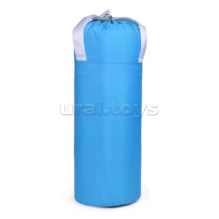 Набор детский игровой (перчатки, груша 50 см.) Оксфорд (голубой)