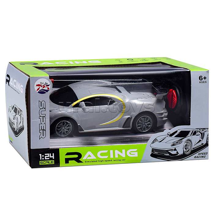 Машина "Буря скорости" р/у, 27 MHz, в коробке