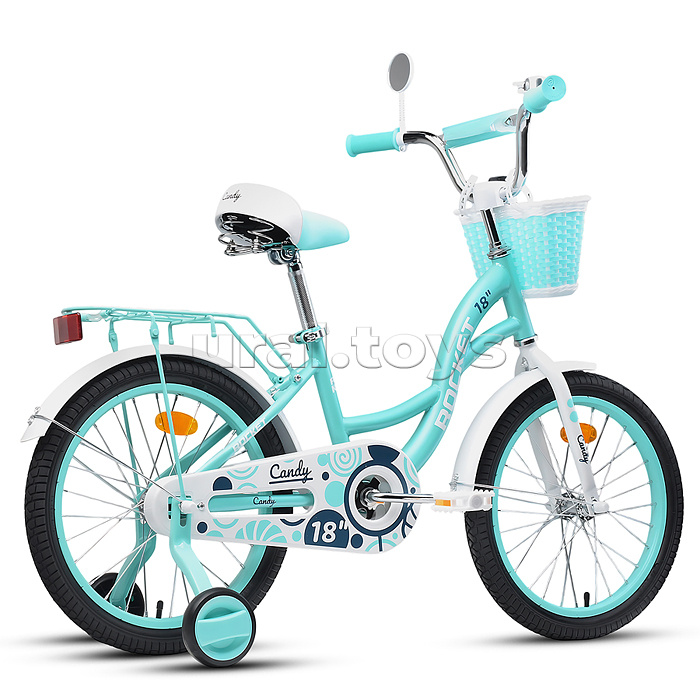 Велосипед 18" Rocket Candy, цвет мятный