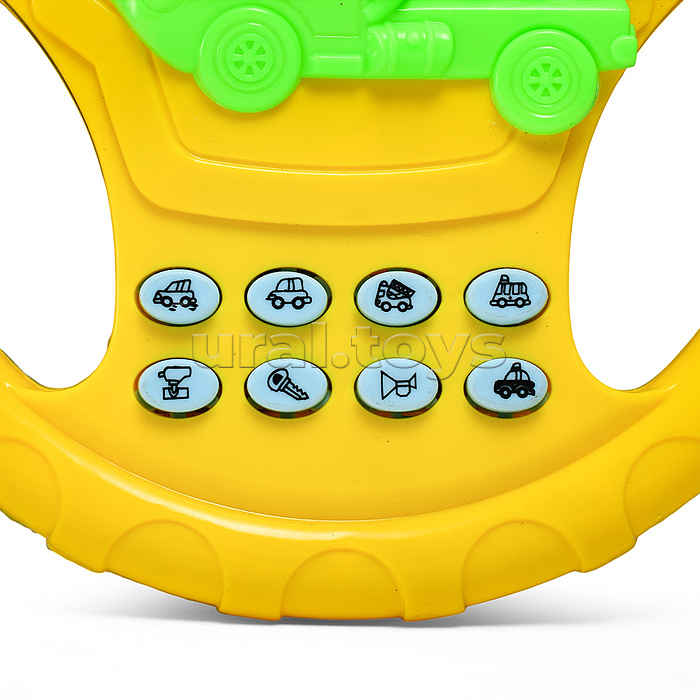 Руль музыкальный "Машинка" в пакете
