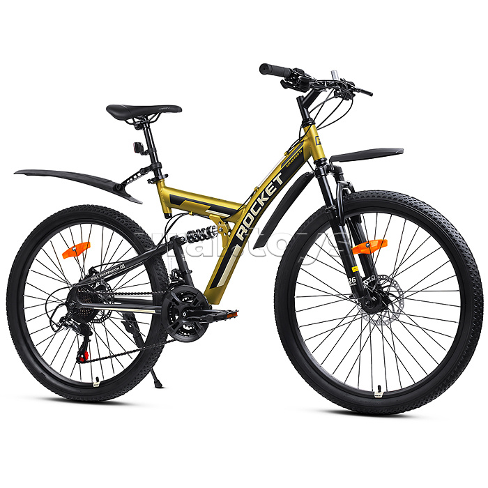 Велосипед 26" Rocket Azkar Pro, цвет хаки, размер 18"