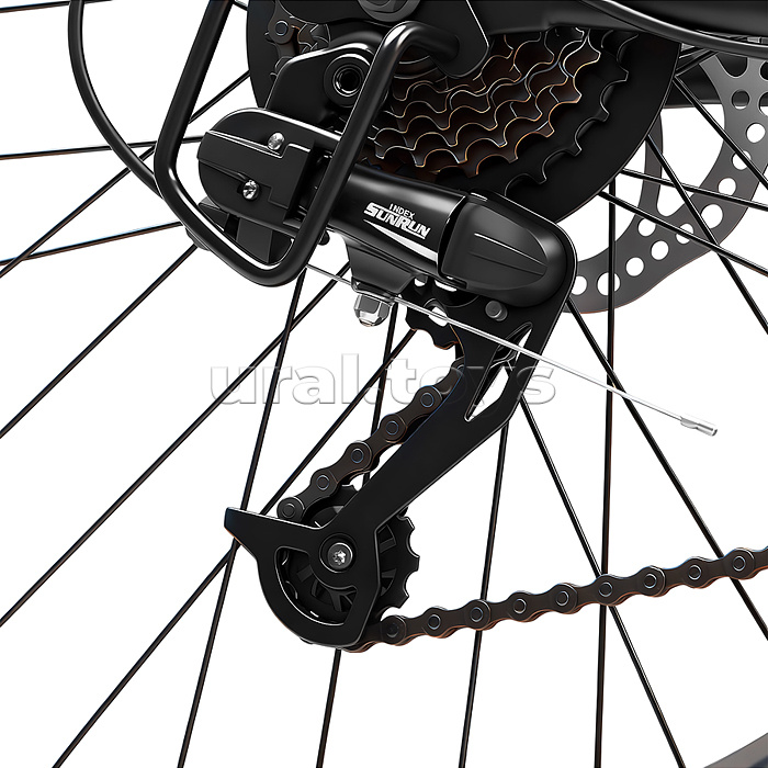 Велосипед 26" Rocket Crater 26, цвет черный, размер 16"