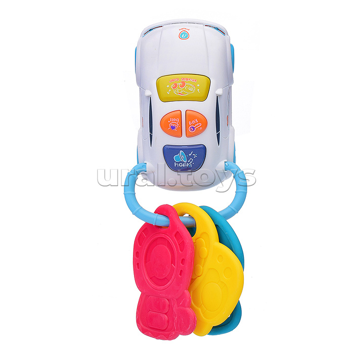 Погремушка - грызунок "Машинка" в коробке