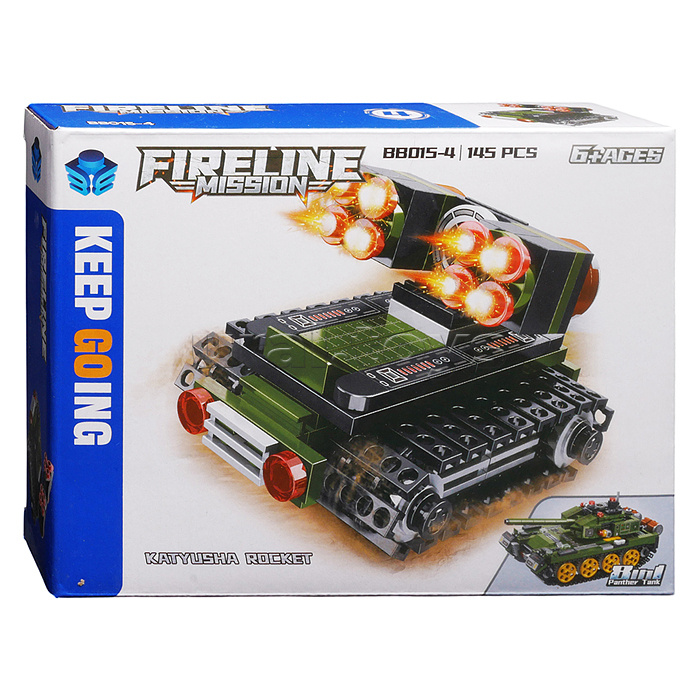 Конструктор "Танк" 8 в 1 (784 дет.) в коробке
