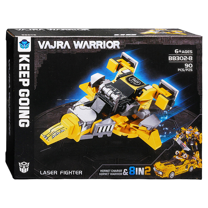 Конструктор "Турбосбор" 8 в 1 (741 дет.) в коробке