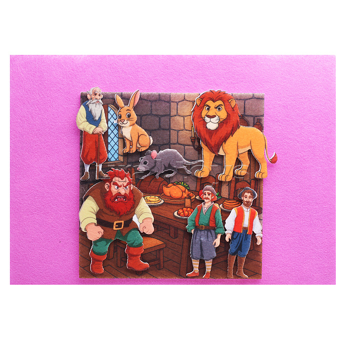 Кот в сапогах, фетр