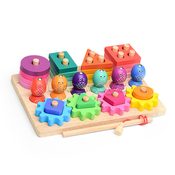 Игра развивающая 3 в 1 "Рыбалка"