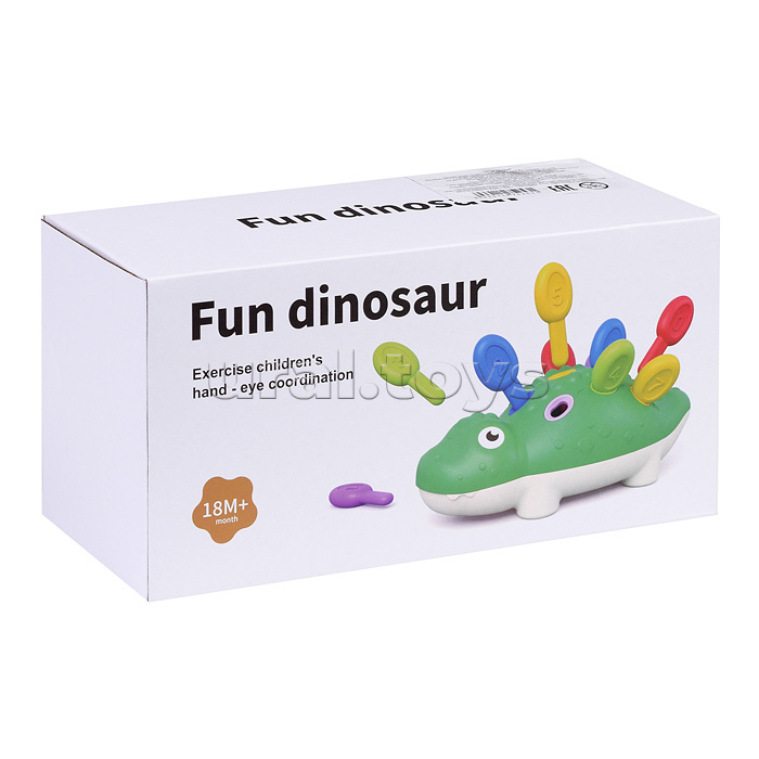 Сортер "Динозавр" в коробке