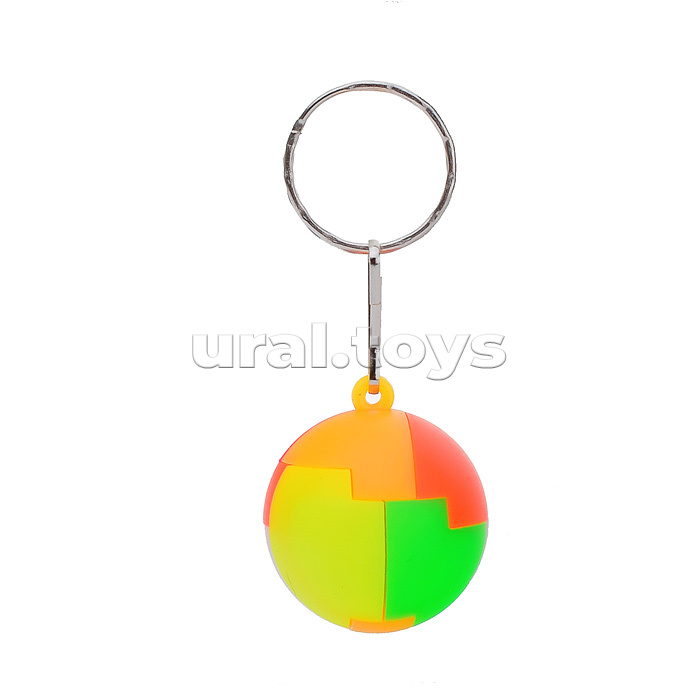 Брелок "Мячик разноцветный" в пакете