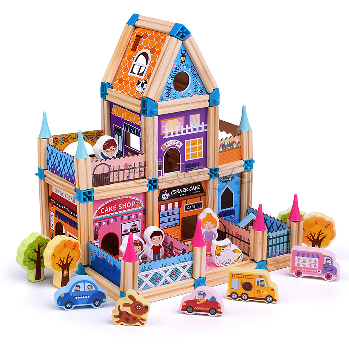 Конструктор "Строим дом" (278 дет.)