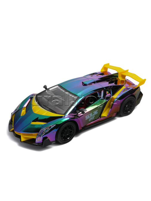 Машина гоночная "Комета" цвет хамелеон, р/у, 27 MHz, в коробке