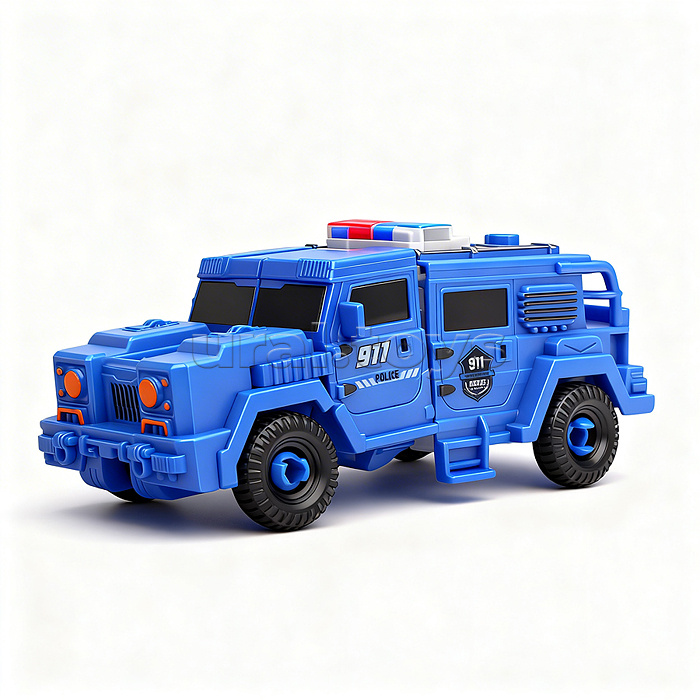 Робот трансформирующийся в автомобиль, в коробке