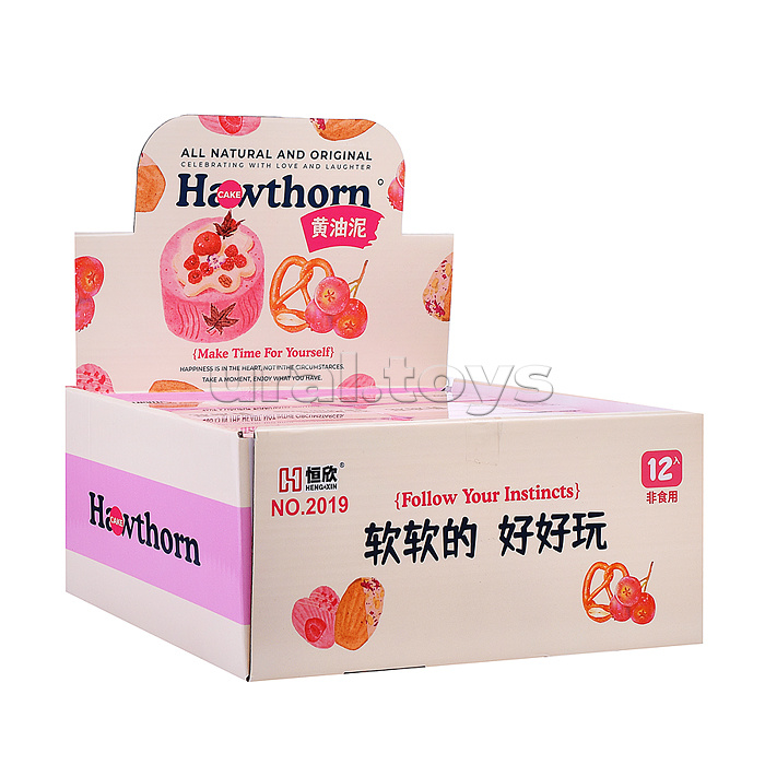 Игрушка-Антистресс "Лизун. "Клубничный пирог"