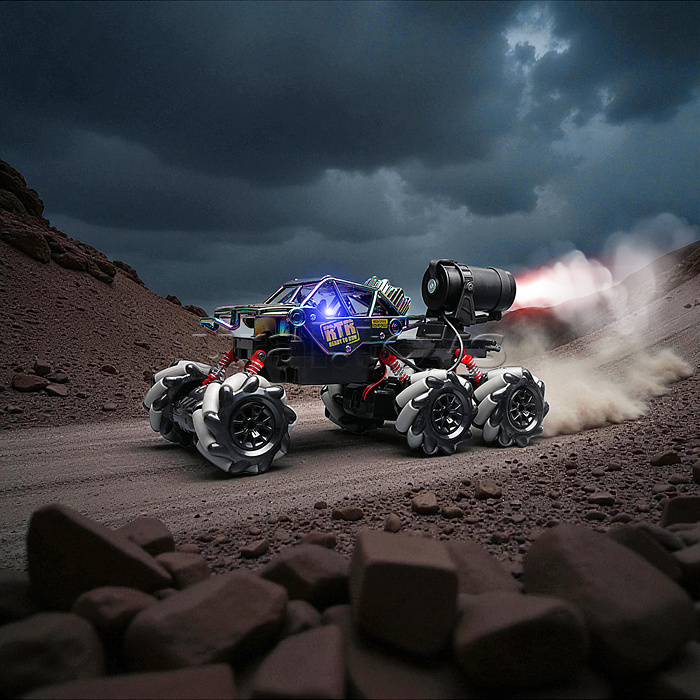 Машина "Металик SPRAY" р/у, 27 MHz, в коробке