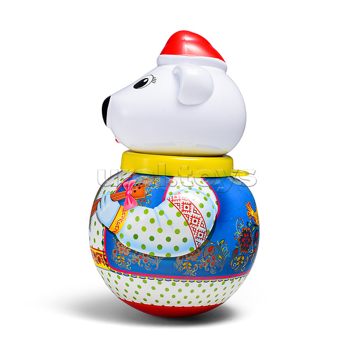 Неваляшка малая "Белый медведь Тема"